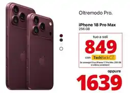 Comet iPhone 18 Pro Max offerta
