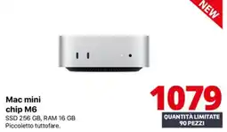Comet Mac mini chip M6 offerta
