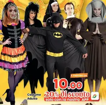 Orizzonte Costume adulto offerta