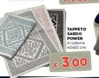 Sardo power tappeto