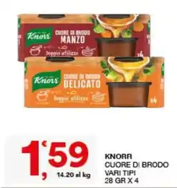 Sisa Knorr Cuore di brodo vari tipi offerta