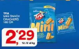 Sisa Tra mini snack crackers offerta