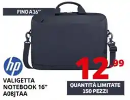 Comet hp valigetta notebook 16" offerta