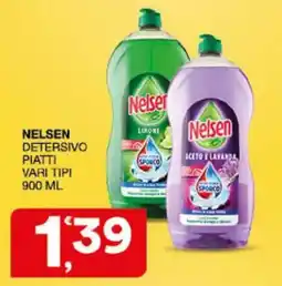 Sisa Nelson Detersivo Piatti offerta