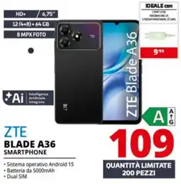 Comet ZTE BLADE A36 SMARTPHONE offerta
