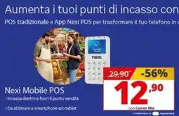 Comet Nexi Mobile POS offerta