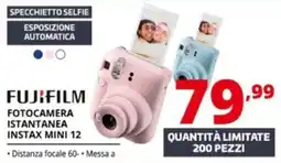 Comet Fujifilm fotocamera istantanea instax mini 12 offerta