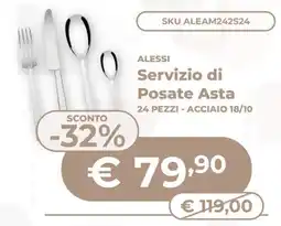 Mornati Paglia Alessi Servizio di Posate Asta offerta