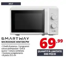 Comet Smartway microonde wm720cpw offerta