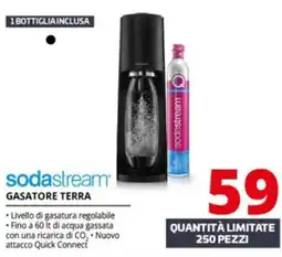 Comet Sodastream gasatore terra offerta