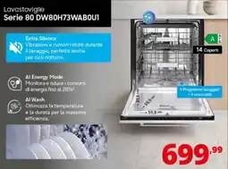 Comet Lavastoviglie Serie 80 DW80H73WAB0U1 offerta