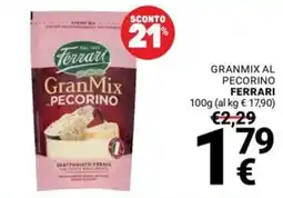 Supermercati Gulliver GranMix Pecorino Ferrari offerta