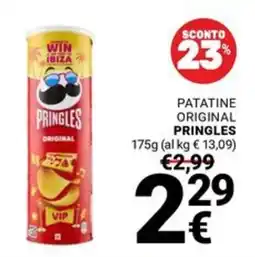 Supermercati Gulliver Patatine original Pringles offerta