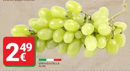 Supermercati Gulliver Uva Pizzutella offerta