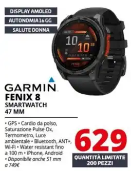 Comet Garmin Fenix 8 Smartwatch 47 mm offerta