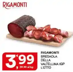 Sisa Rigamonti bresaola della valtellina igp offerta