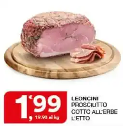 Sisa Leoncini Prosciutto Cotto all'Erbe offerta