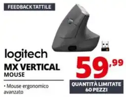 Comet logitech MX VERTICAL MOUSE offerta
