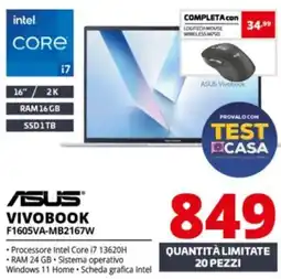 Comet ASUS VIVOBOK offerta