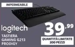 Comet logitech tastiera gaming g213 prodigy offerta