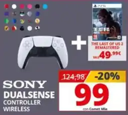 Comet Sony Dualsense Controller Wireless offerta