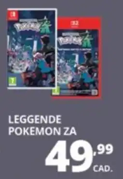 Comet Leggende Pokémon offerta