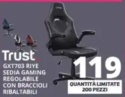 Comet Trust GXT703 RIYE SEDIA GAMING offerta