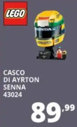Comet LEGO casco di ayrton senna offerta