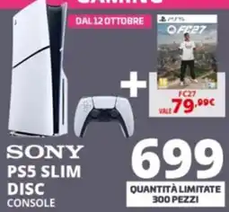 Comet Sony PS5 Slim Disc Console offerta