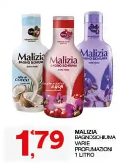 Sisa Malizia bagno schiuma offerta