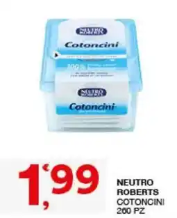 Sisa Neutro Roberts Cotoncini offerta