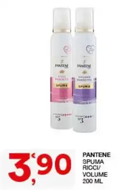 Sisa Pantene spuma ricci/volume offerta