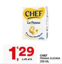 Sisa Chef panna cucina offerta
