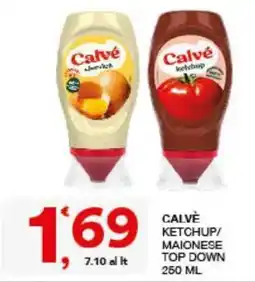 Sisa Calvé ketchup/maionese top down offerta