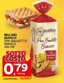 Sisa Mulino Bianco Pan Bauletto Bianco offerta
