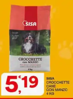 Sisa Sisa crocchette cane con manzo offerta