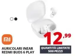 Comet Auricolari inear Redmi Buds 6 Play offerta