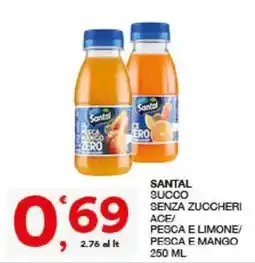 Sisa Santal succo senza zuccheri offerta