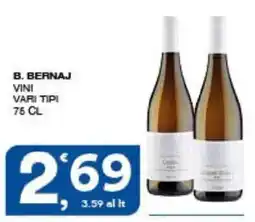 Sisa B. Bernaj vini offerta
