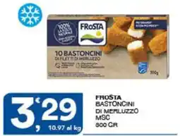 Sisa Frosta bastoncini di merluzzo msc offerta