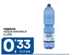 Sisa Acqua naturale Fabrizia offerta