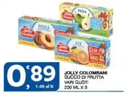 Sisa Jolly Colombani Succo di frutta vari gusti offerta