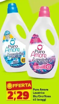 Supermercati Briò Puro Amore Lavatrice offerta