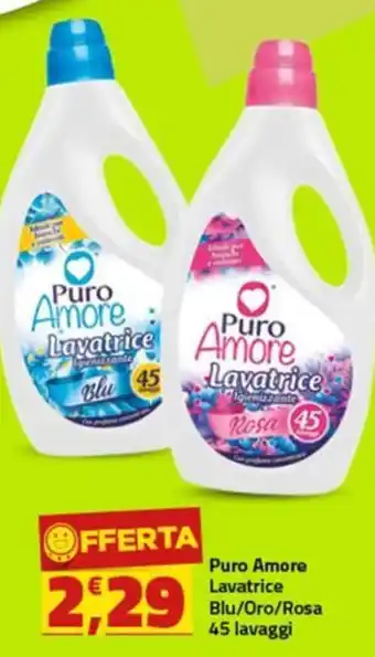 Puro Amore Lavatrice