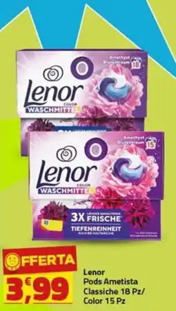 Supermercati Briò Lenor Pods Ametista offerta