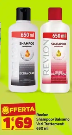 Supermercati Briò Revlon Shampoo/Balsamo Vari Trattamenti offerta
