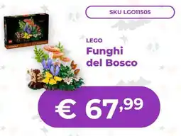 Mornati Paglia LEGO Funghi del Bosco offerta