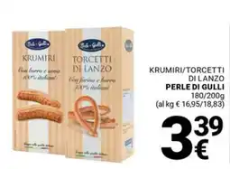 Supermercati Gulliver Krumiri/Torcetti di Lanzo Perle di Gulli offerta