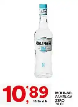 Sisa Molinari Sambuca Zero offerta