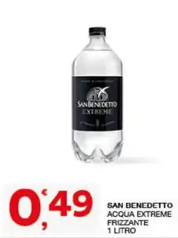 Sisa San Benedetto acqua extreme frizzante offerta